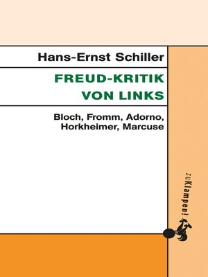 cover image of Freud-Kritik von links